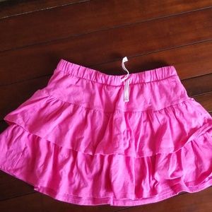 Girls pink skirt
